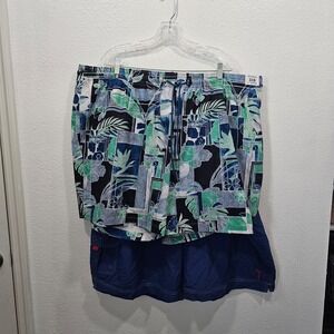 Caribbean Men's‎ Swim Trunks Size 3XB Bundle of 2! New!